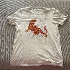 Adidas Men's Tiger Overlay Graphic T-shirt